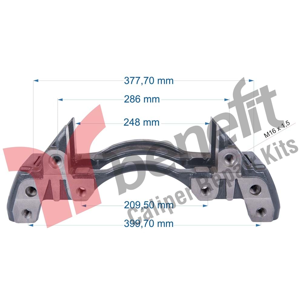 KNR KALİPER SEMERİ - MERCEDES ÖN DİNGİL 0004211106