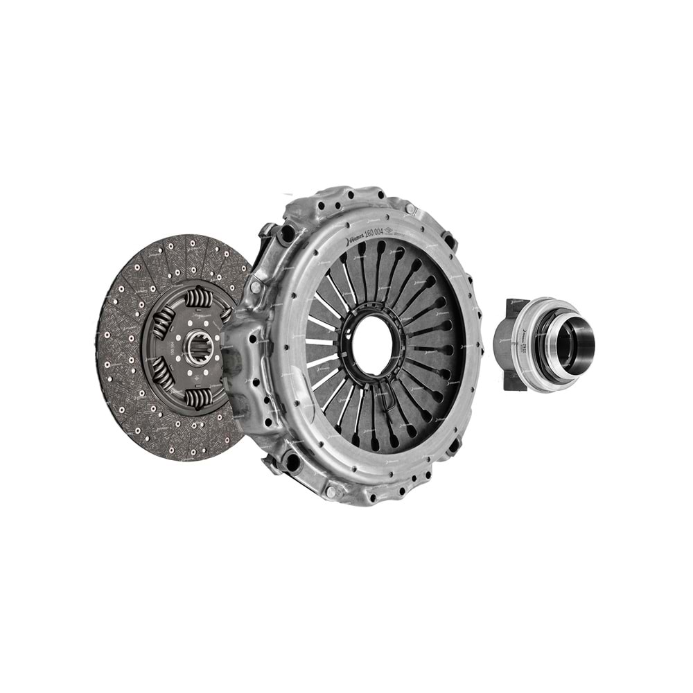 DEBRİYAJ SETİ - RULMANLI TEK BALATALI FORD CARGO 4142 - 041 550 + 040 563 + 040 548