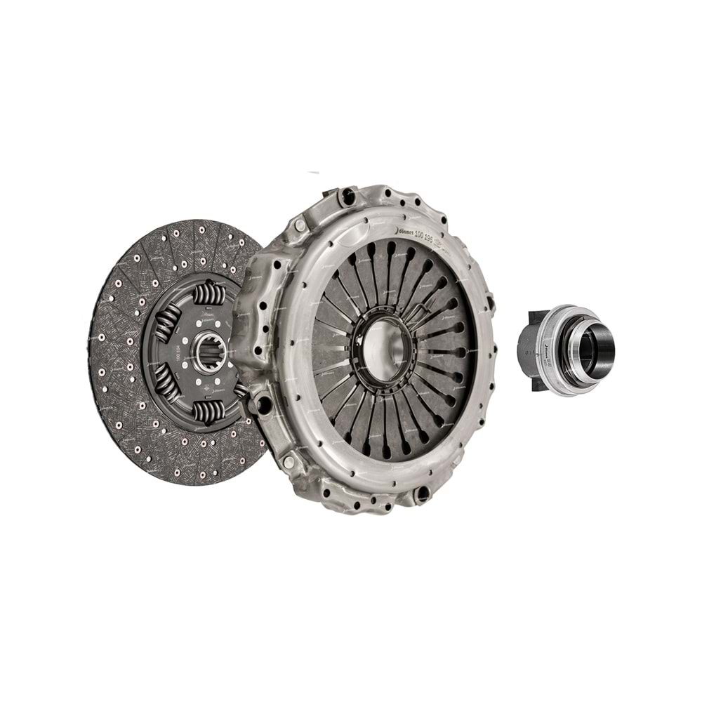 DEBRİYAJ SETİ - RULMANLI MAN TGA TGX TGS AS TRONİC - 100 104 + 100 195 + 000 493