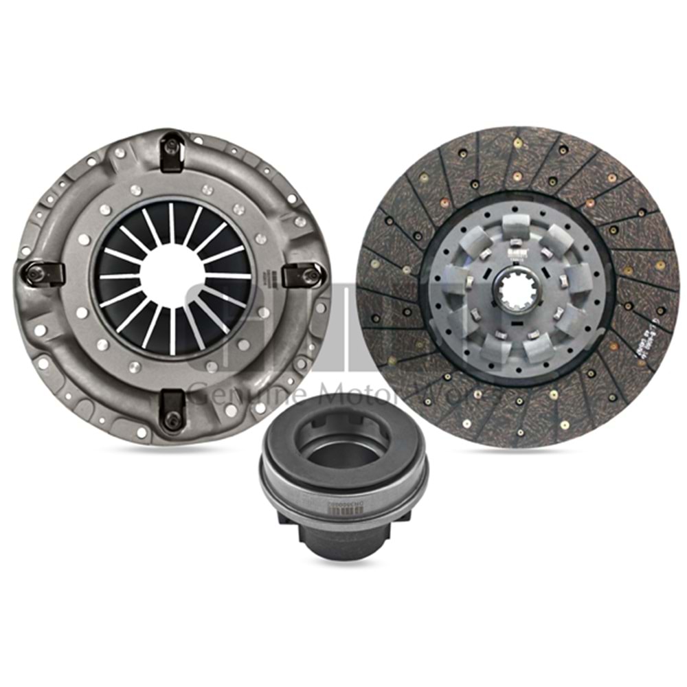 DEBRİYAJ SETİ - TURBO 3LÜ KİT - 350MM DODGE AS 700 800 900 950