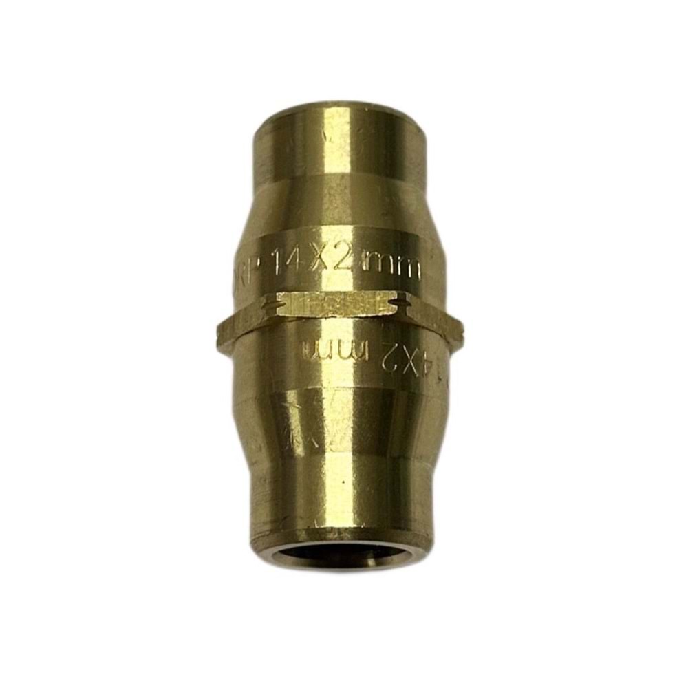 RAKOR ÇİFT YÖNLÜ HORTUM ADAPTÖRÜ - 14X2,0 MM
