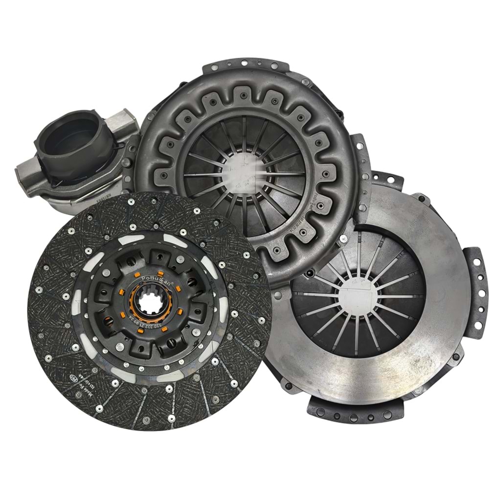 DEBRİYAJ SETİ -ISUZU NQR - NQR 3D / BASKI+DİSK+RULMAN