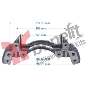 KNR KALİPER SEMERİ - MERCEDES ÖN DİNGİL 0004211106