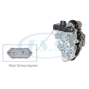 HAVA İŞLEM ÜNİTESİ DAĞITICISI - MÜŞÜRSÜZ - AE4528 MUADİL: 01 115 03 0