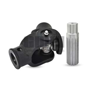 DAMPER ŞAFTI - BÜYÜK TARAF KAYICILI 25MM