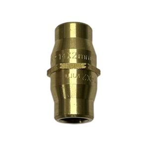 RAKOR ÇİFT YÖNLÜ HORTUM ADAPTÖRÜ - 14X2,0 MM
