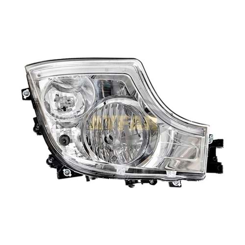FAR KOMPLE KROM ÇERÇEVELİ SAĞ LED 20 SONRASI ACTROS
