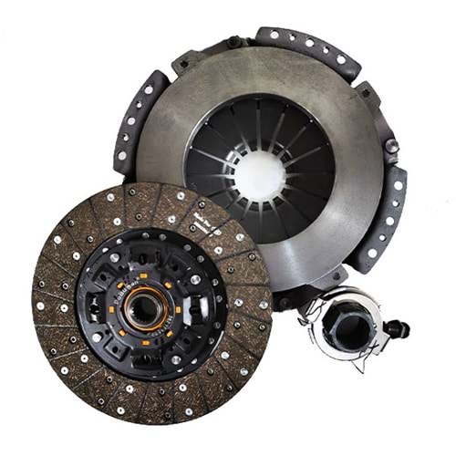 DEBRİYAJ SETİ - ISUZU NPR66 - ŞAMPİYON ESKİ MODEL / BASKI+DİSK+RULMAN+ÇATAL TOPUZU