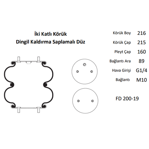 İKİ KATLI KÖRÜK