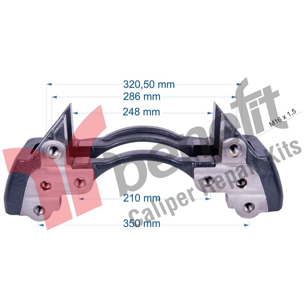 KNR KALİPER SEMERİ - MERCEDES ÖN DİNGİL 0004230606