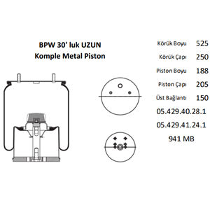KÖRÜK - DORSE / BPW DİNGİL