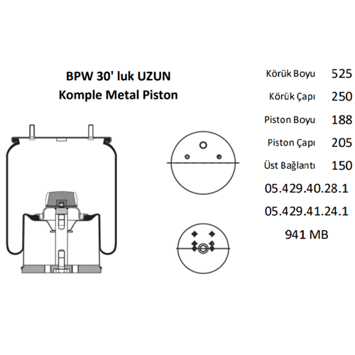 KÖRÜK - DORSE / BPW DİNGİL