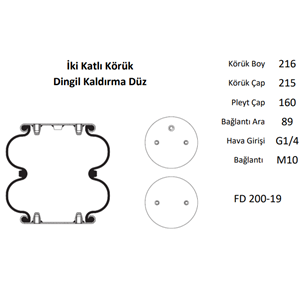 KATLI - DORSE DİNGİL KALDIRMA - İKİ KATLI