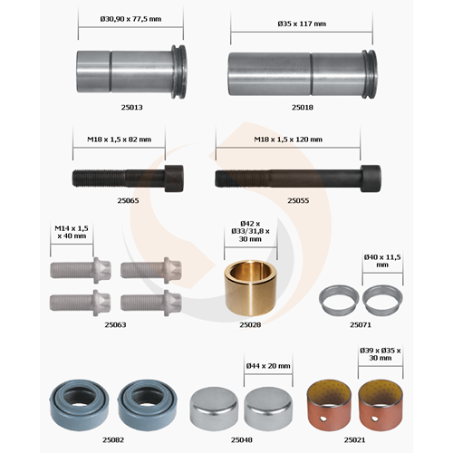 MRT KALİPER PERNO TAMİR TAKIMI - 990093 - INT 29 01 093