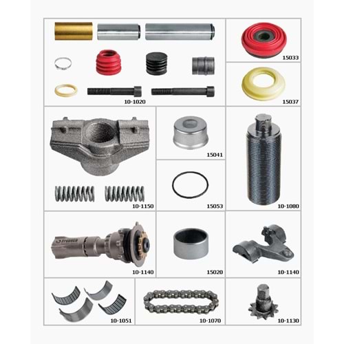 KNR KALİPER TAMİR TAKIMI - FULL SET - SB5 - MAN TGL 12.163