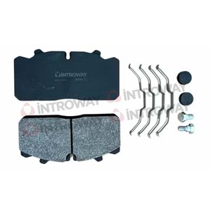 DİSK FREN BALATASI - (KIRMIZI) 29088 MAN DAF RENAULT ÖN/ARKA