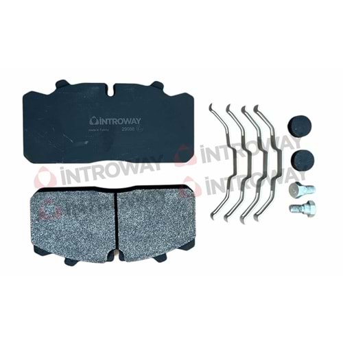 DİSK FREN BALATASI - (KIRMIZI) 29088 MAN DAF RENAULT ÖN/ARKA