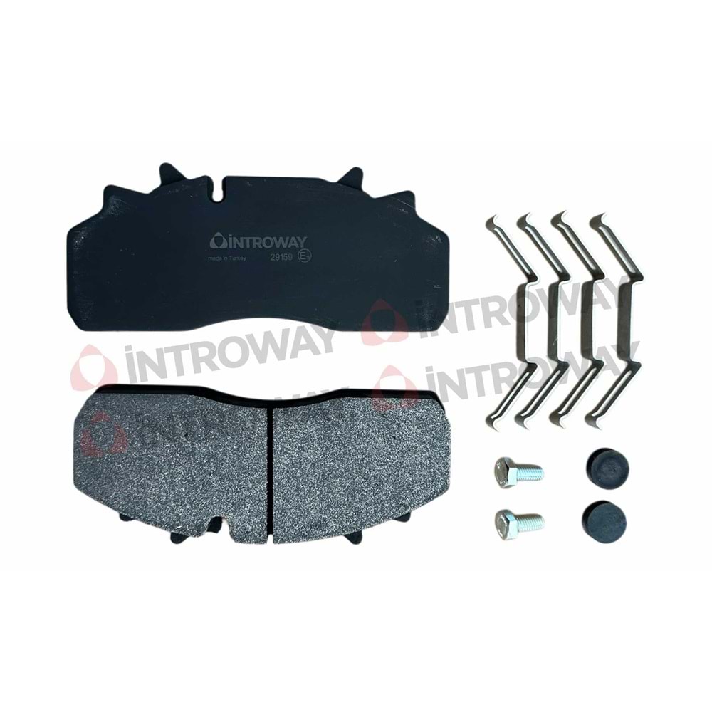 DİSK FREN BALATASI - (KIRMIZI) 29159 SAF DORSE KÜÇÜK