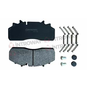 DİSK FREN BALATASI - (KIRMIZI) 29159 SAF DORSE KÜÇÜK