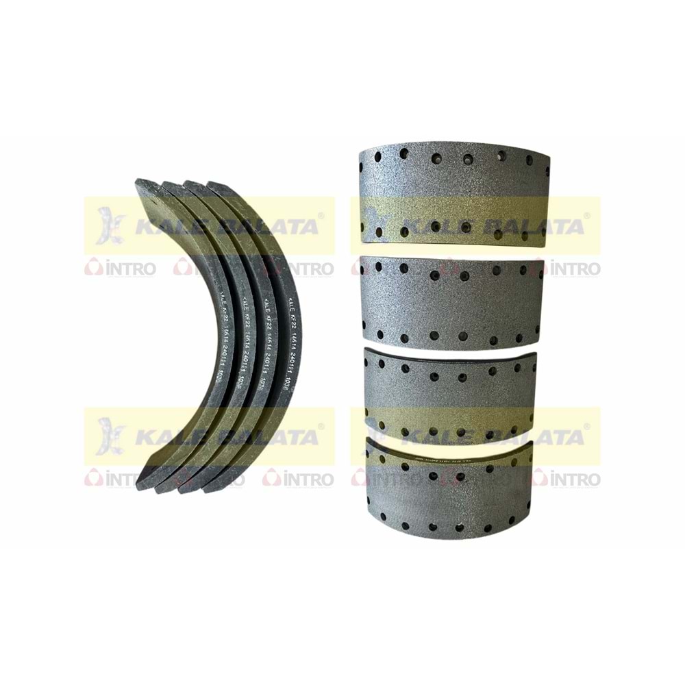 KAMPANA FREN BALATASI - ÖN ARKA ISUZU NPR 71 NQR