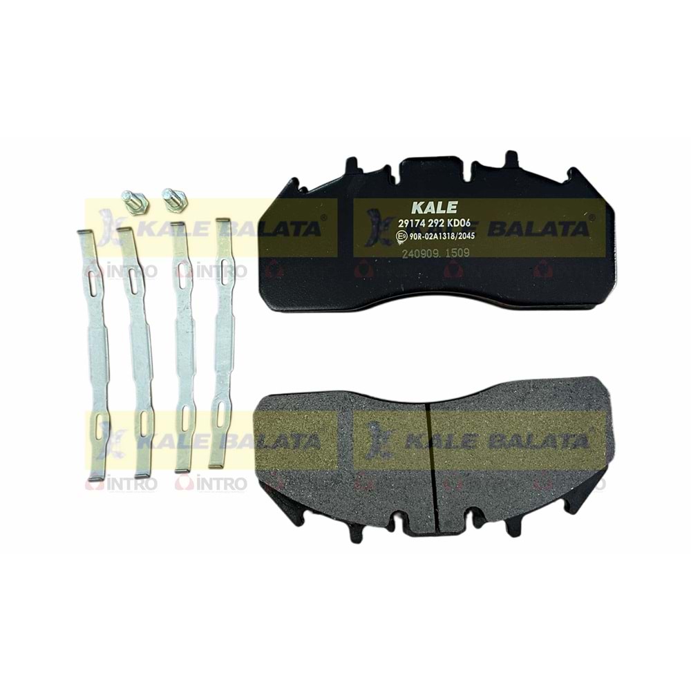 DİSK FREN BALATASI - ÖN 29174 RENAULT C SERİSİ, D SERİSİ, MAGNUM, PREMIUM II VOLVO