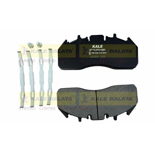 DİSK FREN BALATASI - ÖN 29174 RENAULT C SERİSİ, D SERİSİ, MAGNUM, PREMIUM II VOLVO