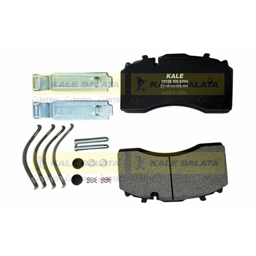 DİSK FREN BALATASI - ARKA 29228 BP DORSEY (BÜYÜK TİP)