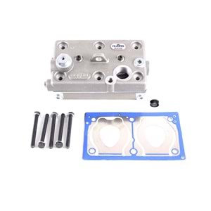 KOMPRESÖR KOMPLE ÇİFT SİLİNDİR KAPAK BYPASLI