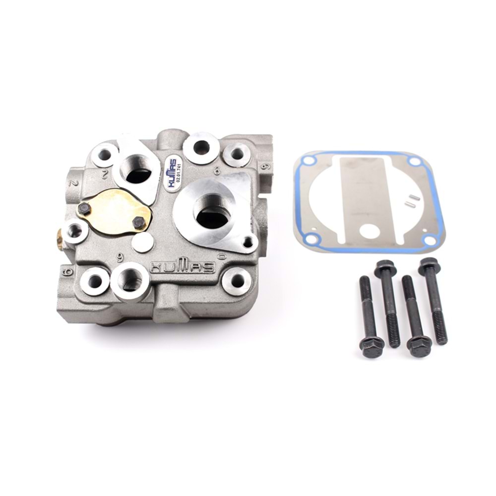 KOMPRESÖR KOMPLE TEK SİLİNDİR KAPAK BYPASLI