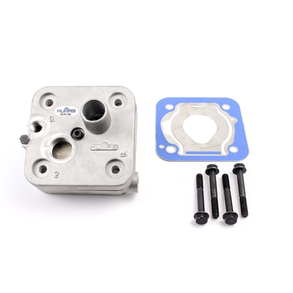 KOMPRESÖR KOMPLE TEK SİLİNDİR KAPAK BYPASSIZ