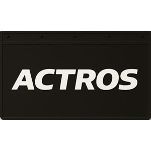 PAÇALIK - 60X35 CM TABAN SİYAH KABARTMA YAZI ACTROS