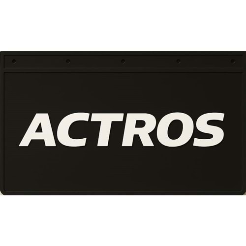 PAÇALIK - 60X35 CM TABAN SİYAH KABARTMA YAZI ACTROS