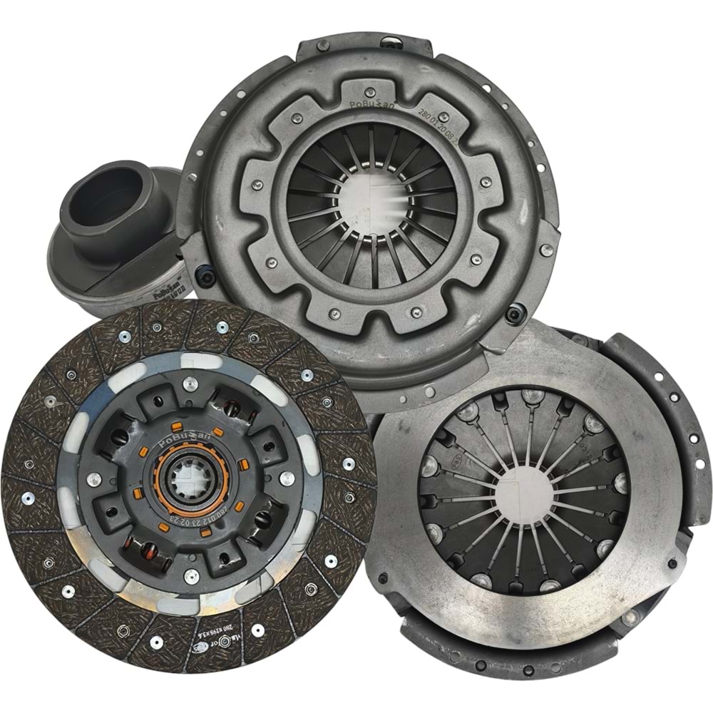 DEBRİYAJ SETİ - GAZEL NEXT 2800 CUMMINS MOTOR / BASKI+DİSK+ÇELİK GÖVDELİ RULMAN