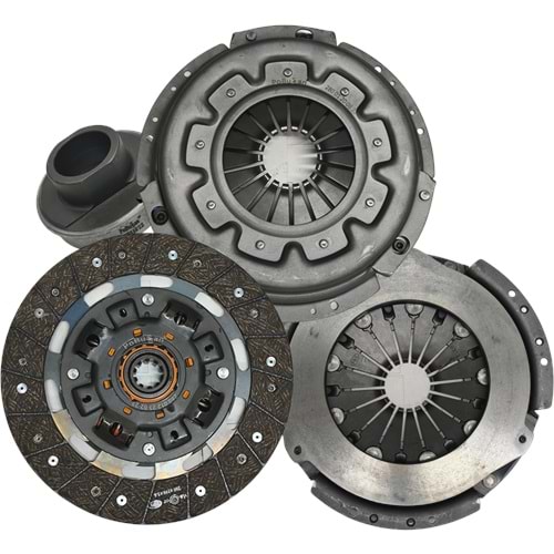 DEBRİYAJ SETİ - GAZEL NEXT 2800 CUMMINS MOTOR / BASKI+DİSK+ÇELİK GÖVDELİ RULMAN