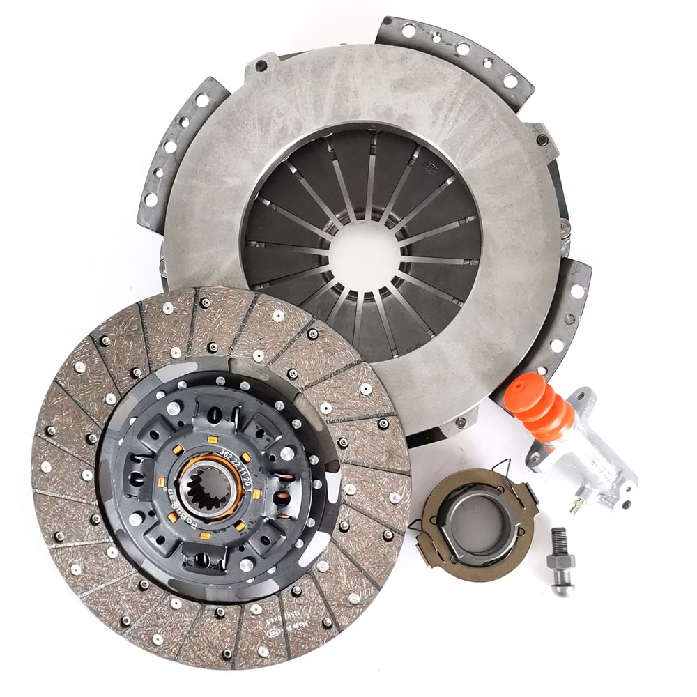 DEBRİYAJ SETİ - ISUZU NPR75 - NPR8 - NPR10 LONG - 3D / BASKI+DİSK+RULMAN+ÇATAL TOPUZU