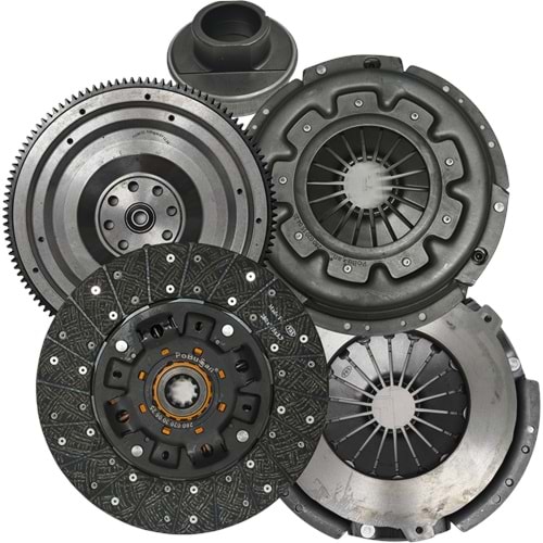 DEBRİYAJ SETİ - GAZEL NEXT 2800 CUMMINS MOTOR / BASKI+DİSK+ÇELİK GÖVDELİ RULMAN+VOLAN - AĞIR HİZMET