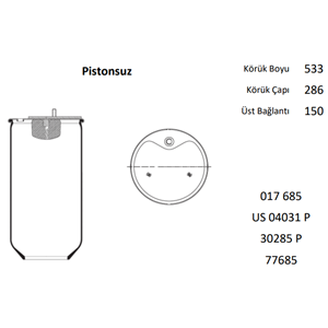KÖRÜK - DORSE / SCHMITZ - PİSTONSUZ