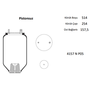 SÜSPANSİYON KÖRÜĞÜ - PİSTONSUZ - F - AUF