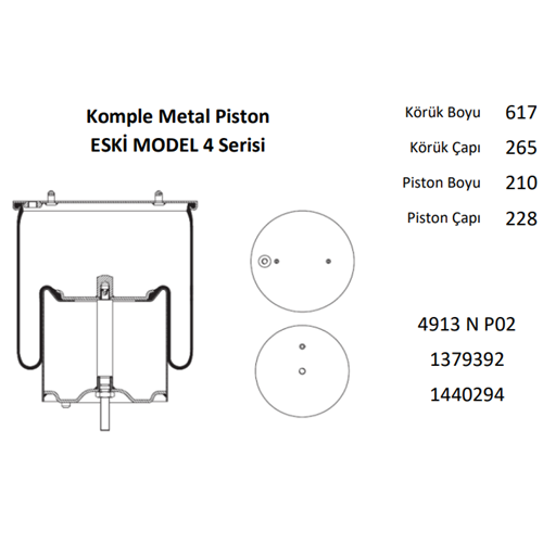 SÜSPANSİYON KÖRÜGÜ KOMPLE SCANİA