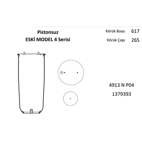 SÜSPANSİYON KÖRÜGÜ PİSTONSUZ