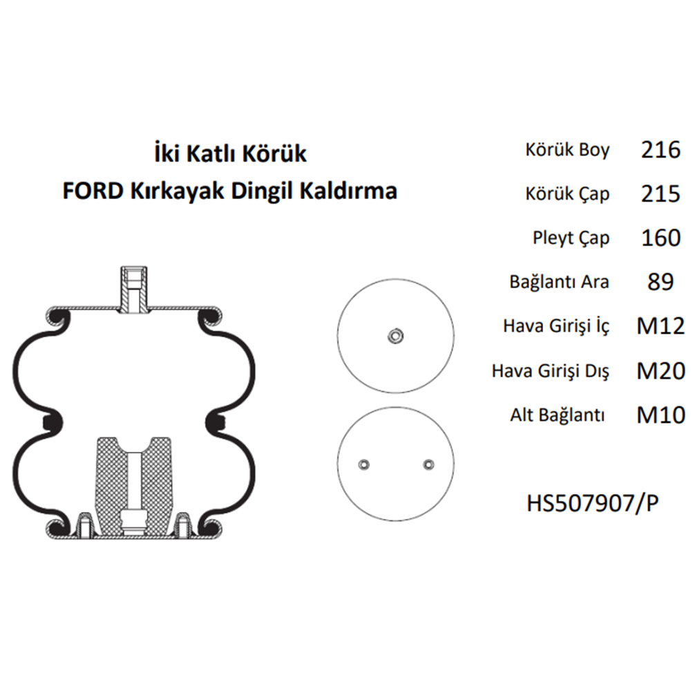 SÜSPANSİYON KÖRÜK KATLI